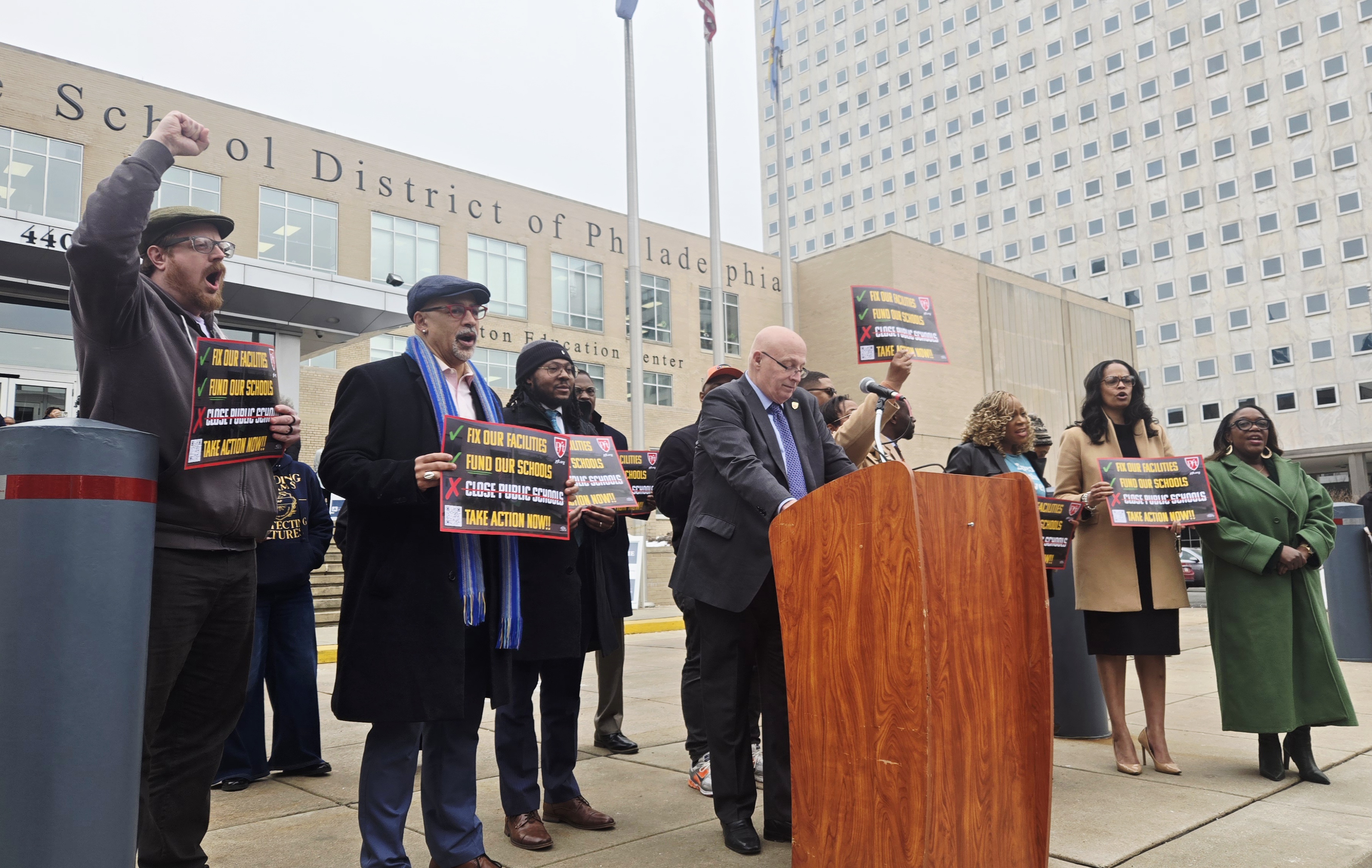 Philly Labor Unites to Urge District to Stop Mass Closure of Schools 